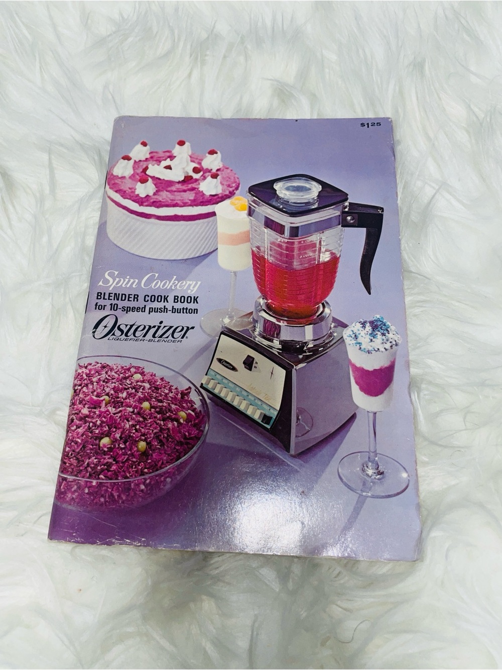 Vintage 1969 Osterizer Spin Cookery Blender Cook Book